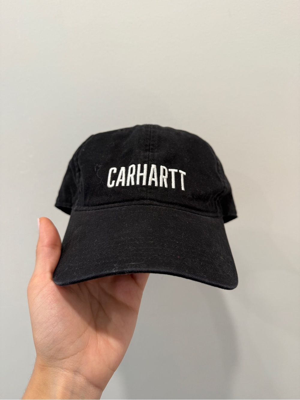 Carhartt Black Interior-View Adjustable Cap
